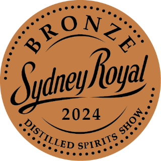 Sydney Royal Show Distilled Spirits Awards 2024 bronze medal awarded to Black Cockatoo Distillery Signature Gin